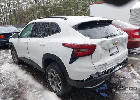 2025 Chevrolet Trax Fwd Lt из США, поврежденный, VIN KL77LHEPXSC299067